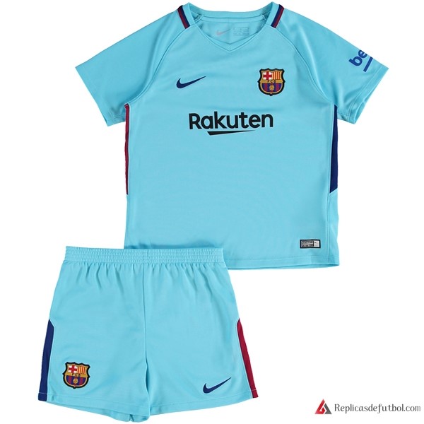 Camiseta Barcelona Niño Segunda equipación 2017-2018